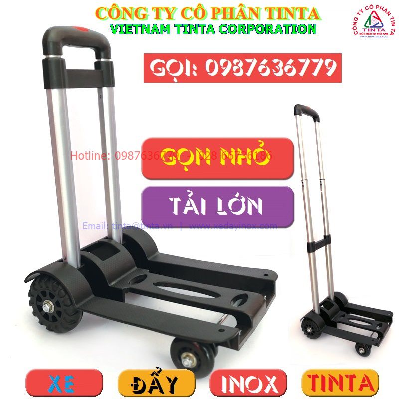 Thông tin kĩ thuật sản phẩm xe đẩy đồ sân bay TINTA