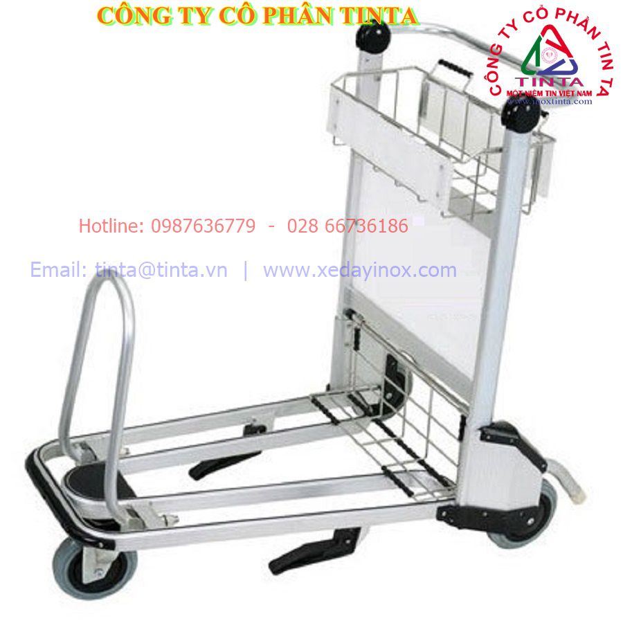 ​​​​​​​Mua xe đẩy đồ sân bay chính hãng chất lượng tại TINTA